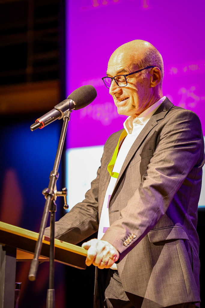 Michael Bollig During the Opening Ceremony of ECAS 2025